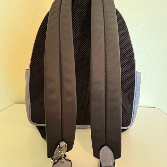 Coach Court Backpack. Front zip pocket, two side pockets, zip-top closure. - Picture 2 of 11